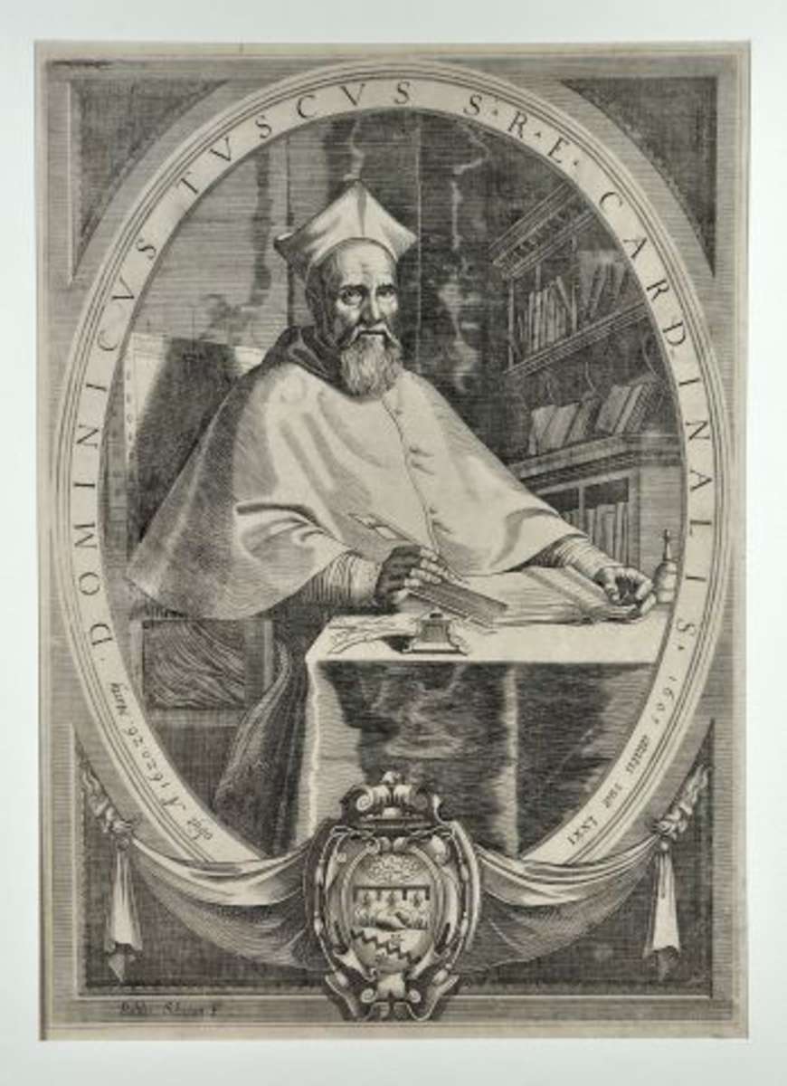 Domenico TOSCHI Eauforte de 31 x 22 cm. à la cuvette, par Balthasar