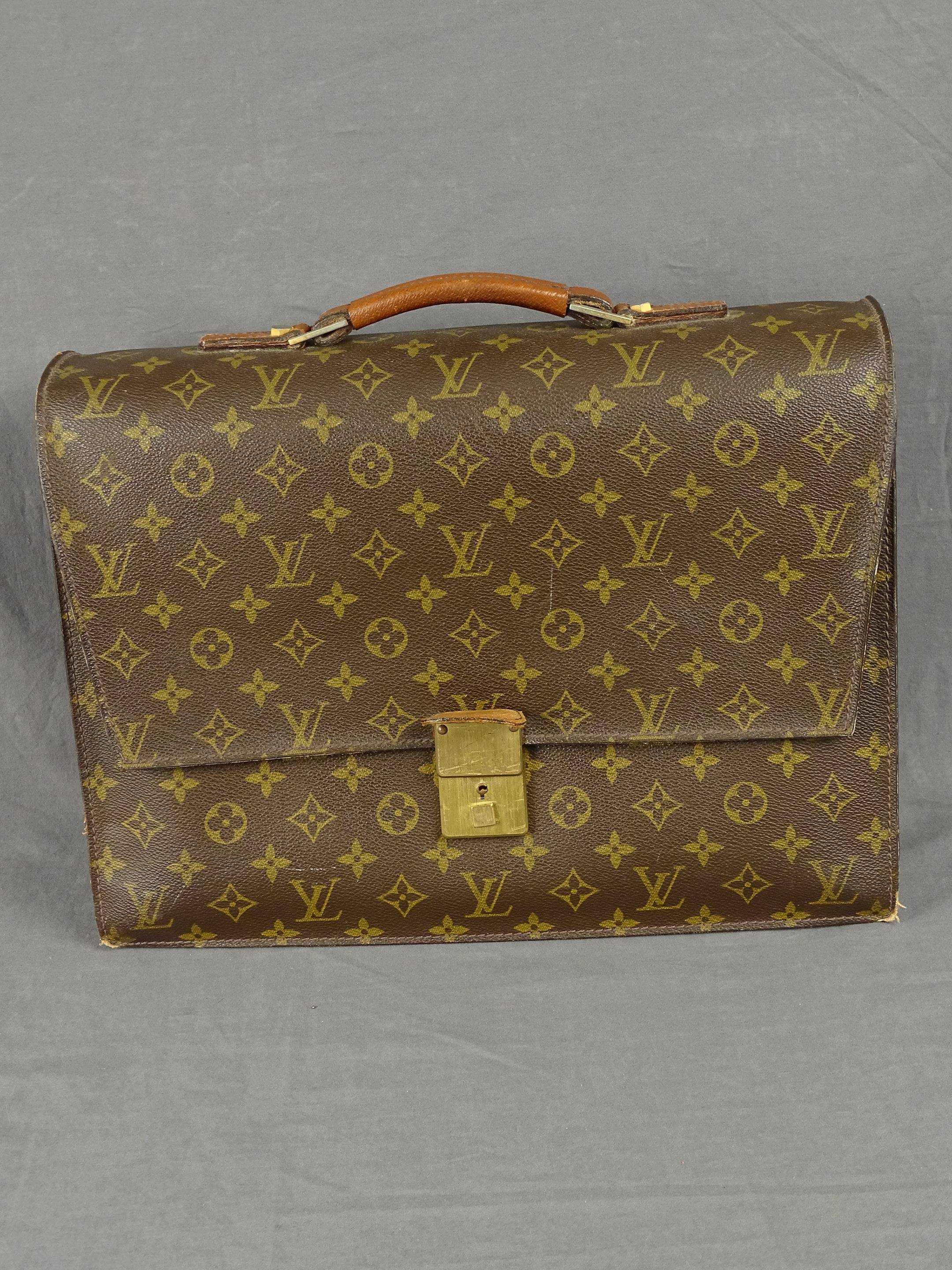 sac sacoche louis vuitton serviette fermoir cartable a