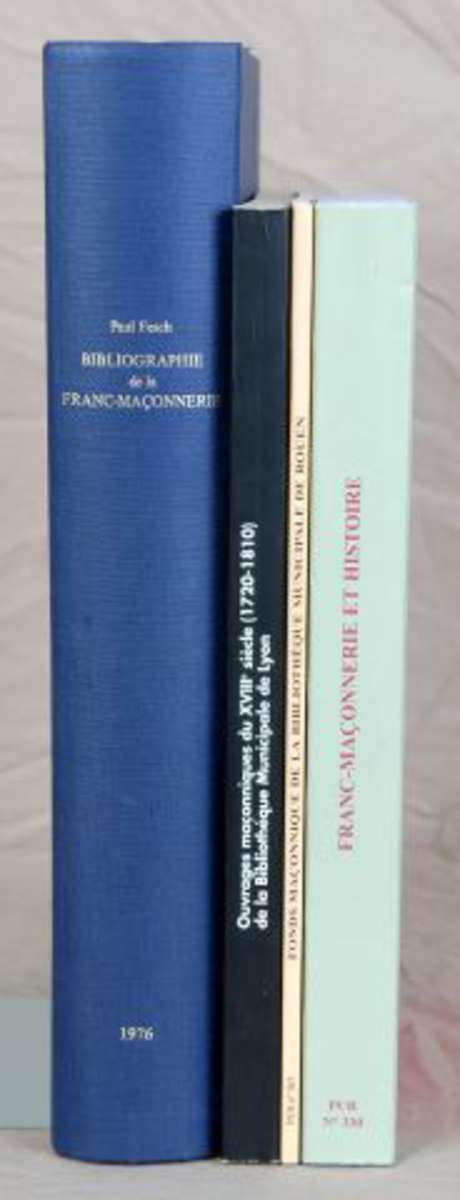 (Franc-Maçonnerie). FESCH (Paul). Bibliographie de la Franc-Maçonnerie et...