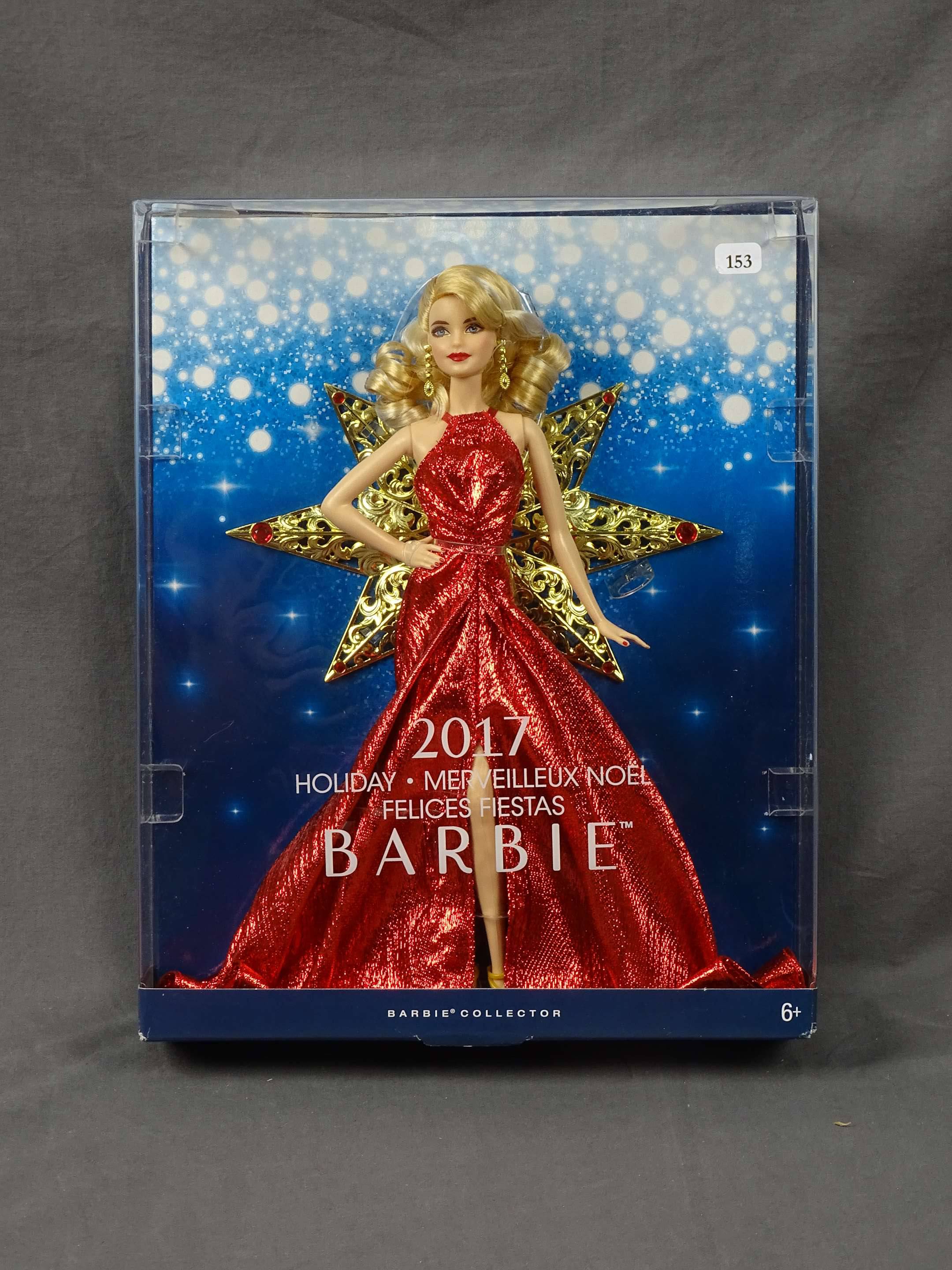 Barbie Mattel-Coffret Collector-Barbie Noel 2017 NB, Vente aux enchères :  Jouets - Trains - Poupées - Automates