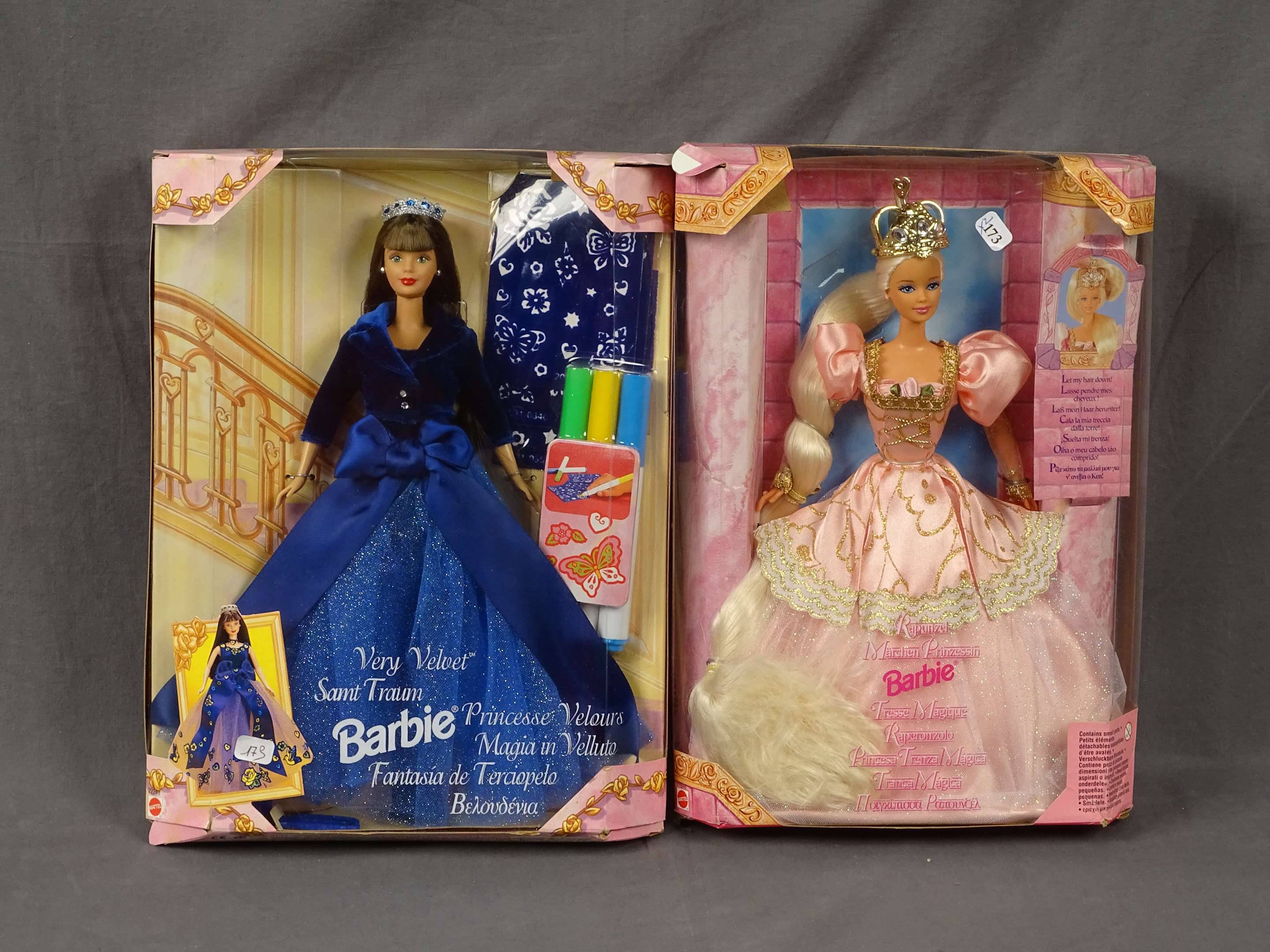 Barbie Mattel-2 Boites-Barbie Princesse Mariée et Cendrillon NB , Vente  aux enchères : Jouets - Trains - Poupées - Automates