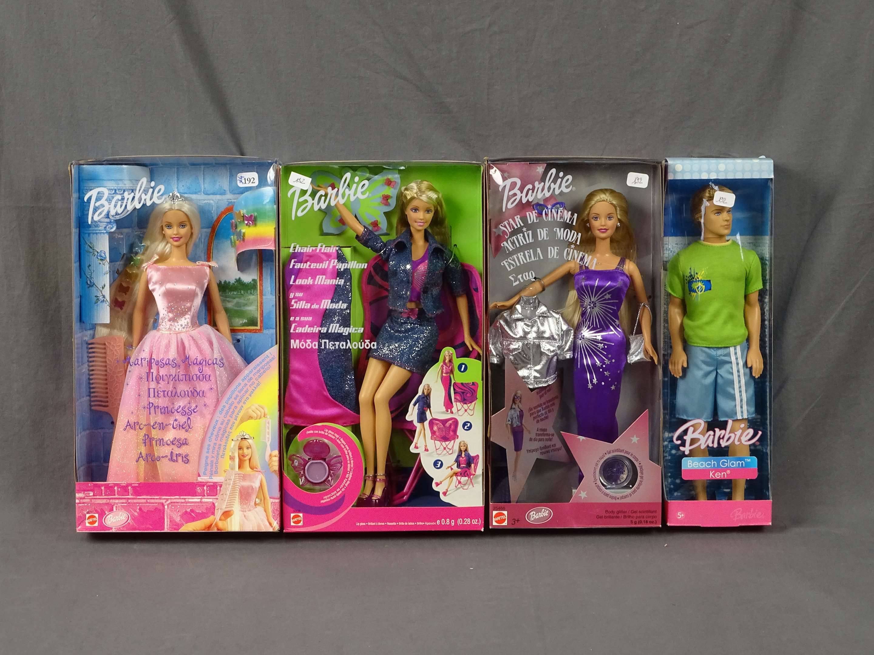 Poupée Barbie la princesse arc en ciel