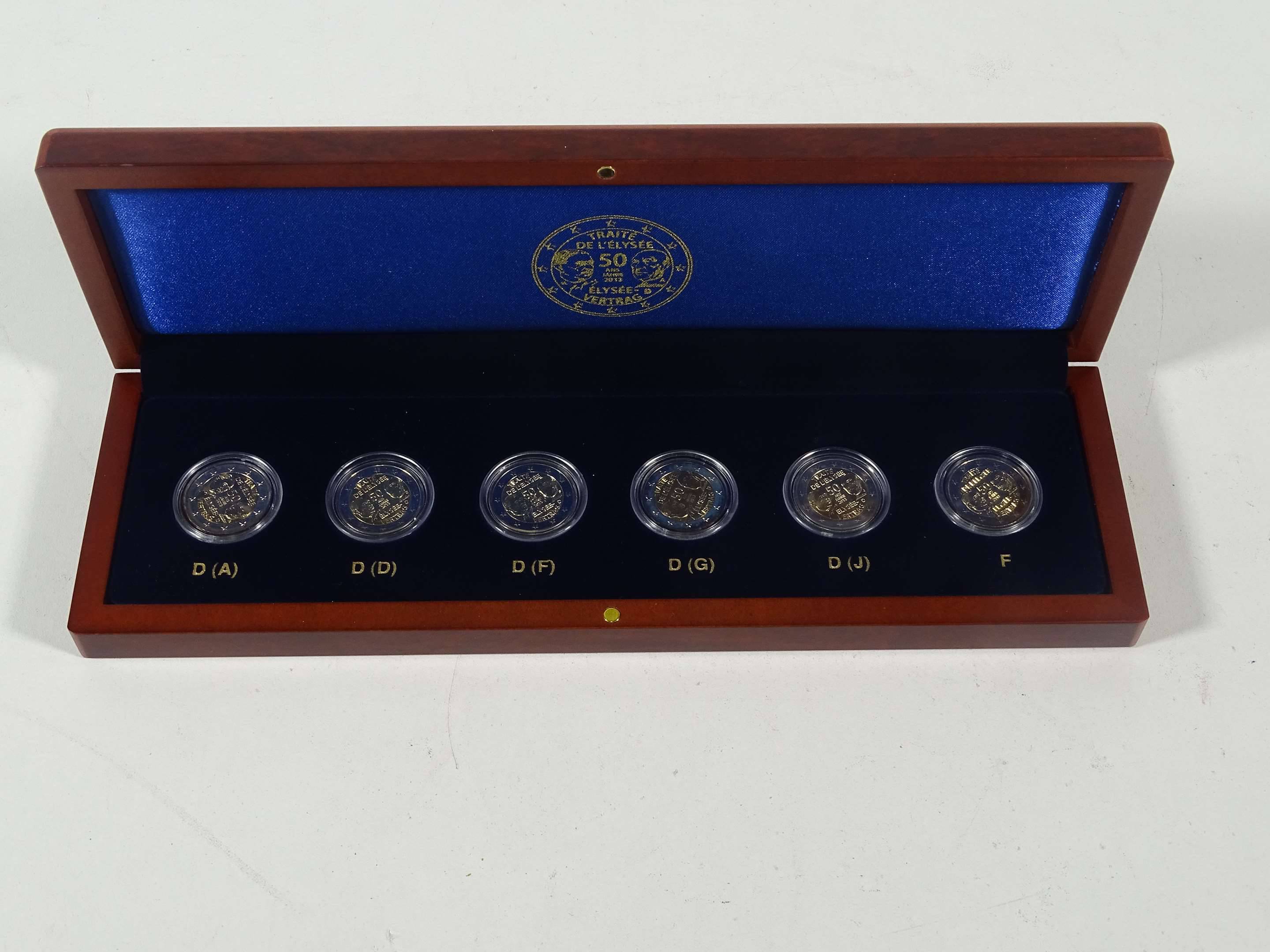 Coffret numismatique pour pièces de 2 Euros