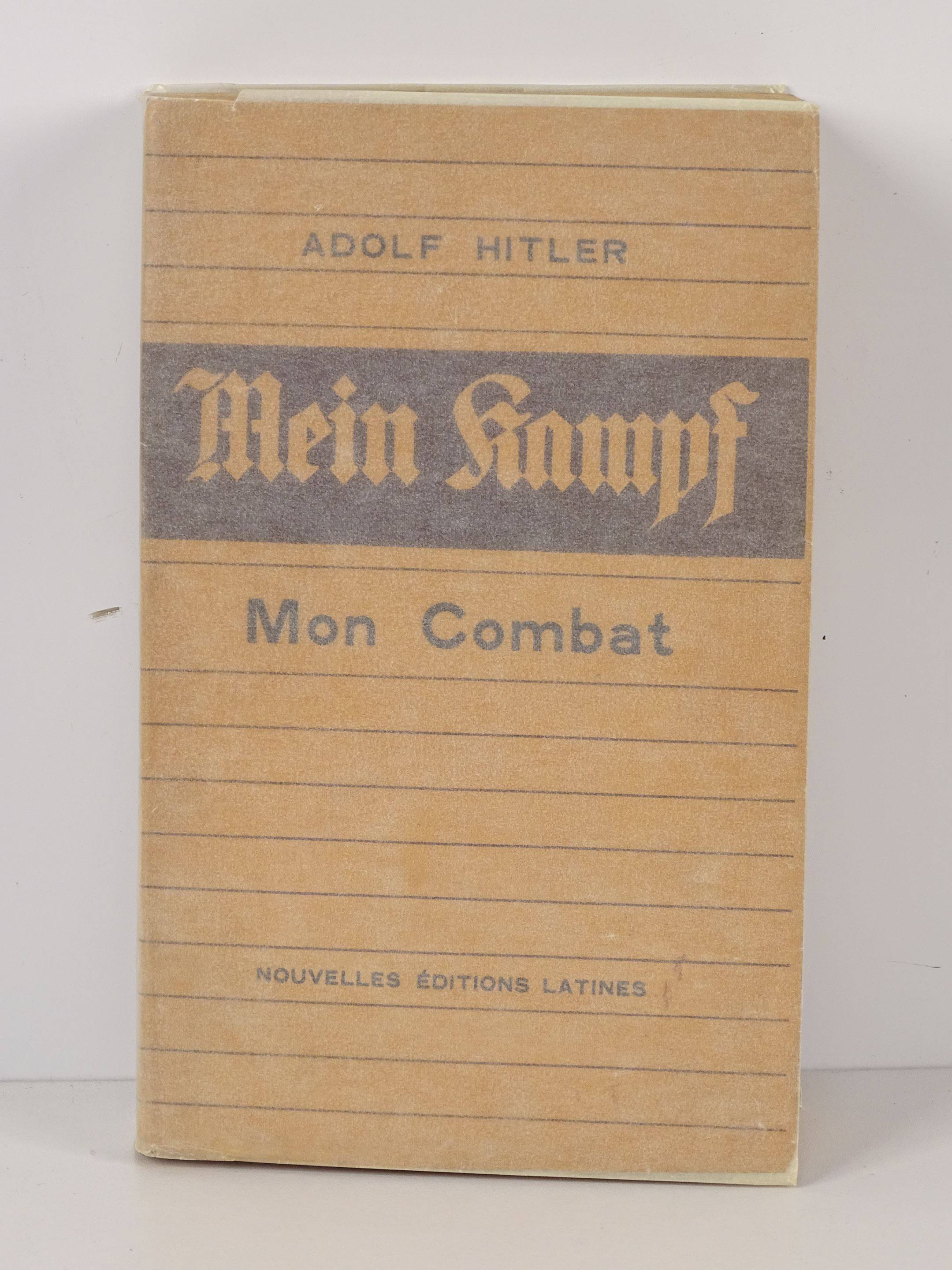 GUERRE 39-45] - HITLER (Adolphe) - Mein Kampf. Mon combat - Paris