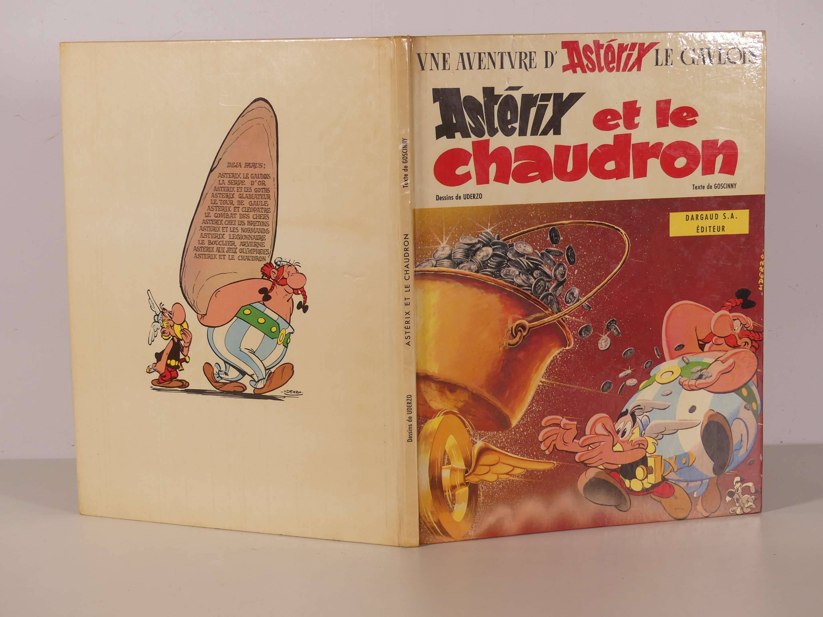 Uderzo : Astérix 13 ; Astérix et le chaudron en édition originale de ...