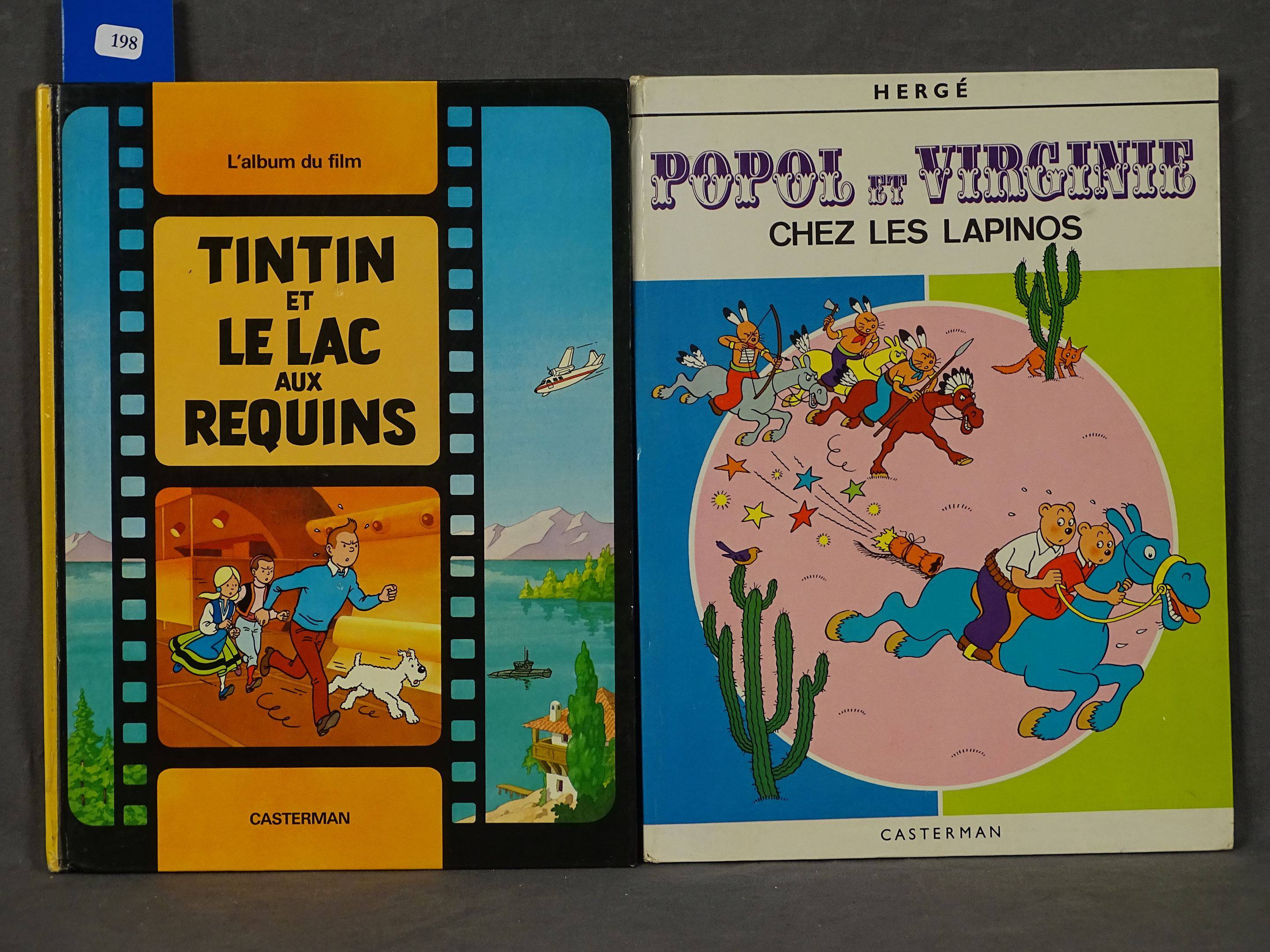 L'album du film Tintin et le lac aux requins 