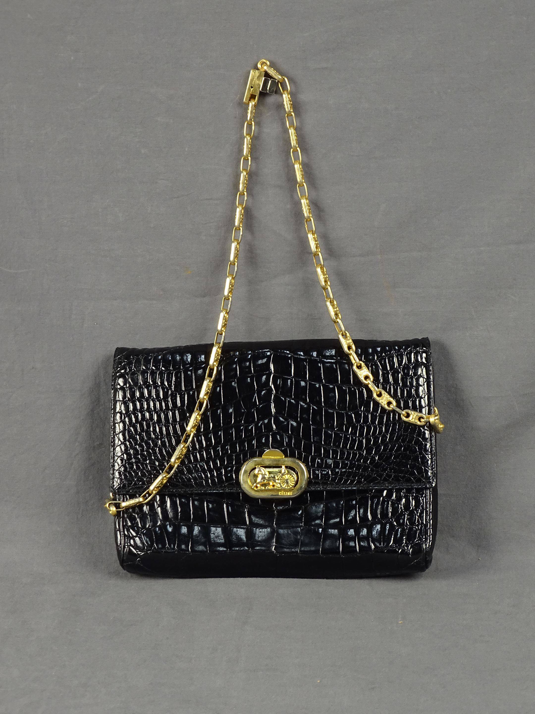 Sac best sale celine croco