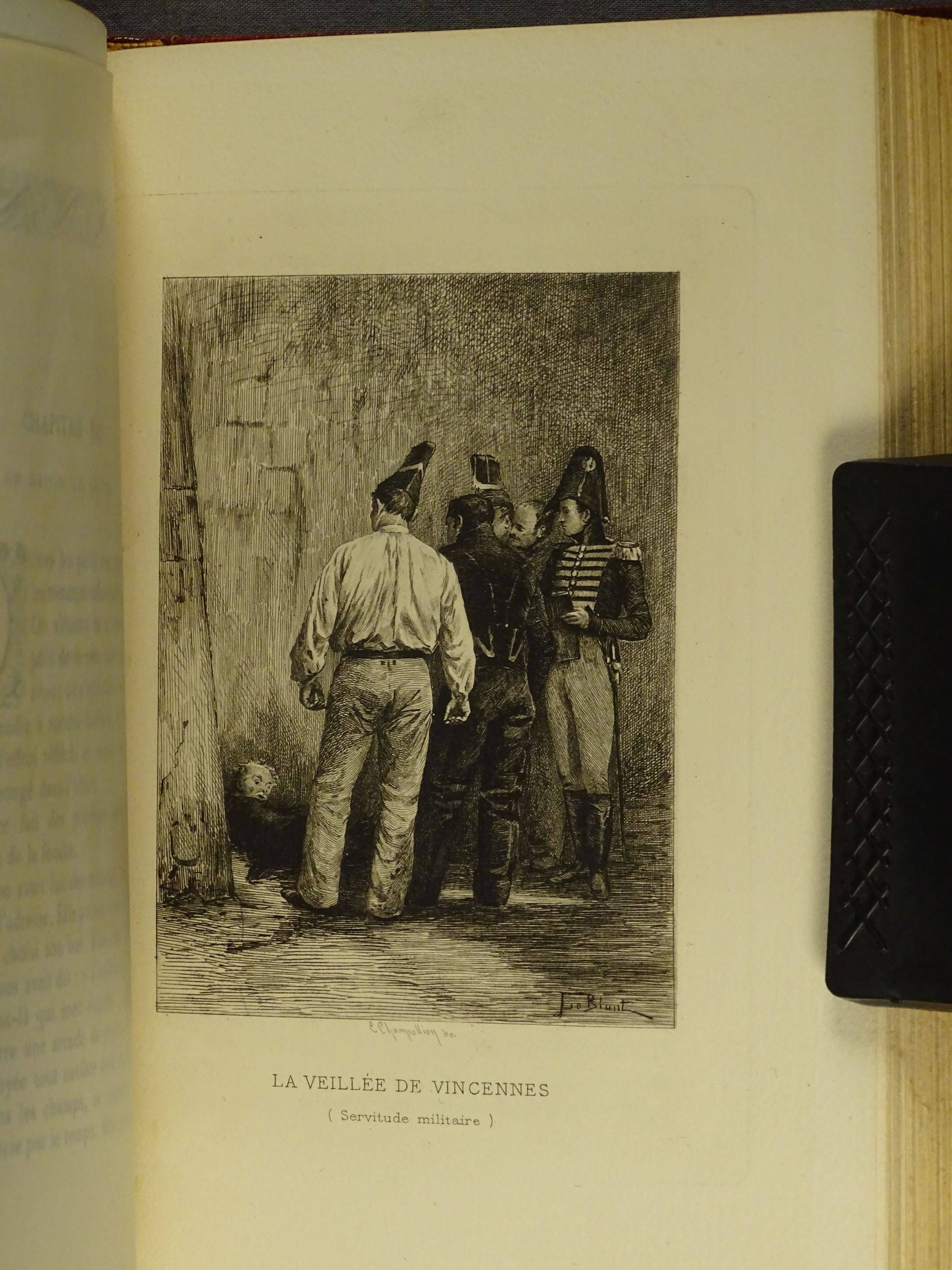 VIGNY (Alfred de) - Servitude et grandeur militaire Paris ; Jouaust...