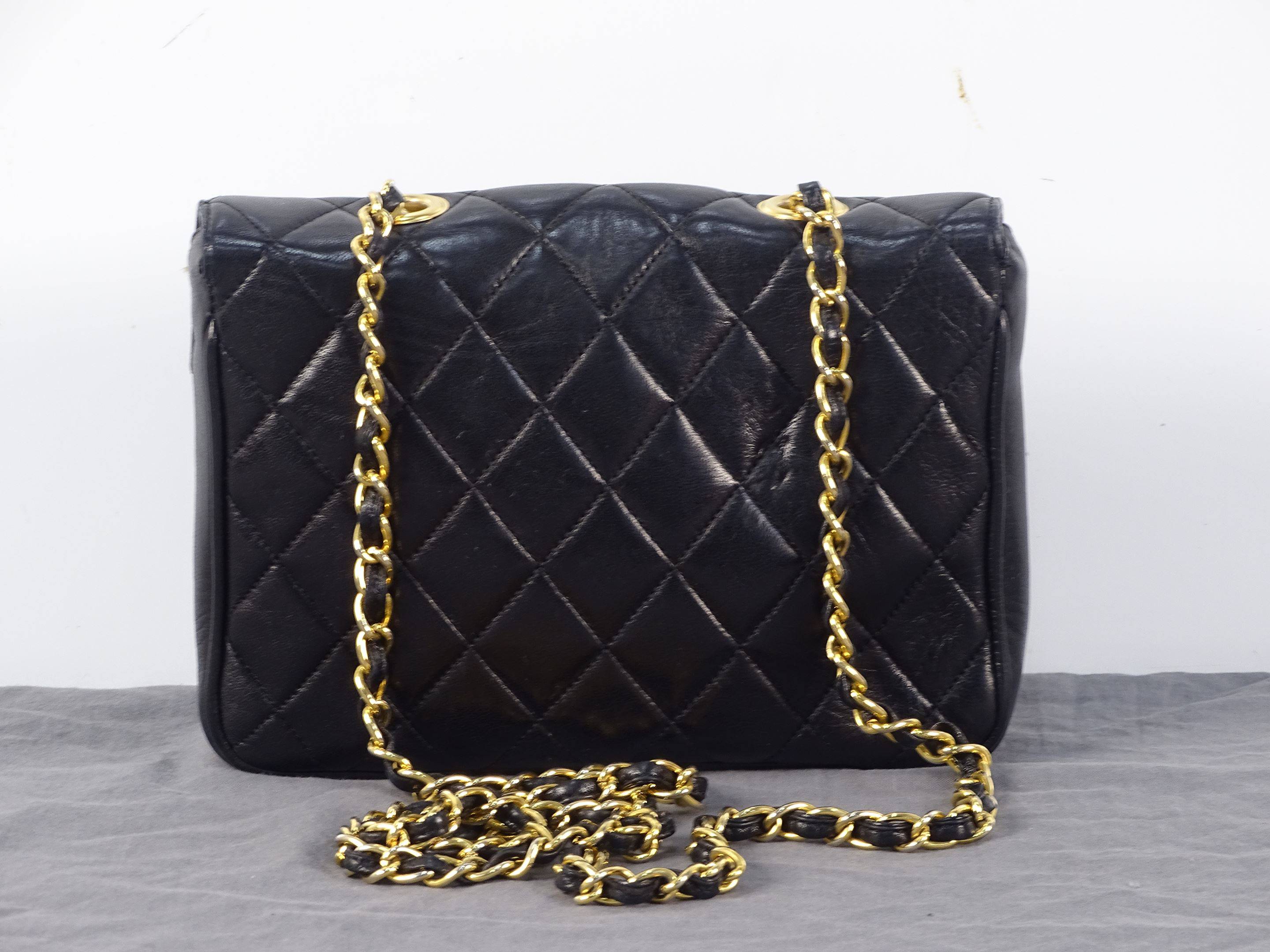 Sac chanel noir petit cheap