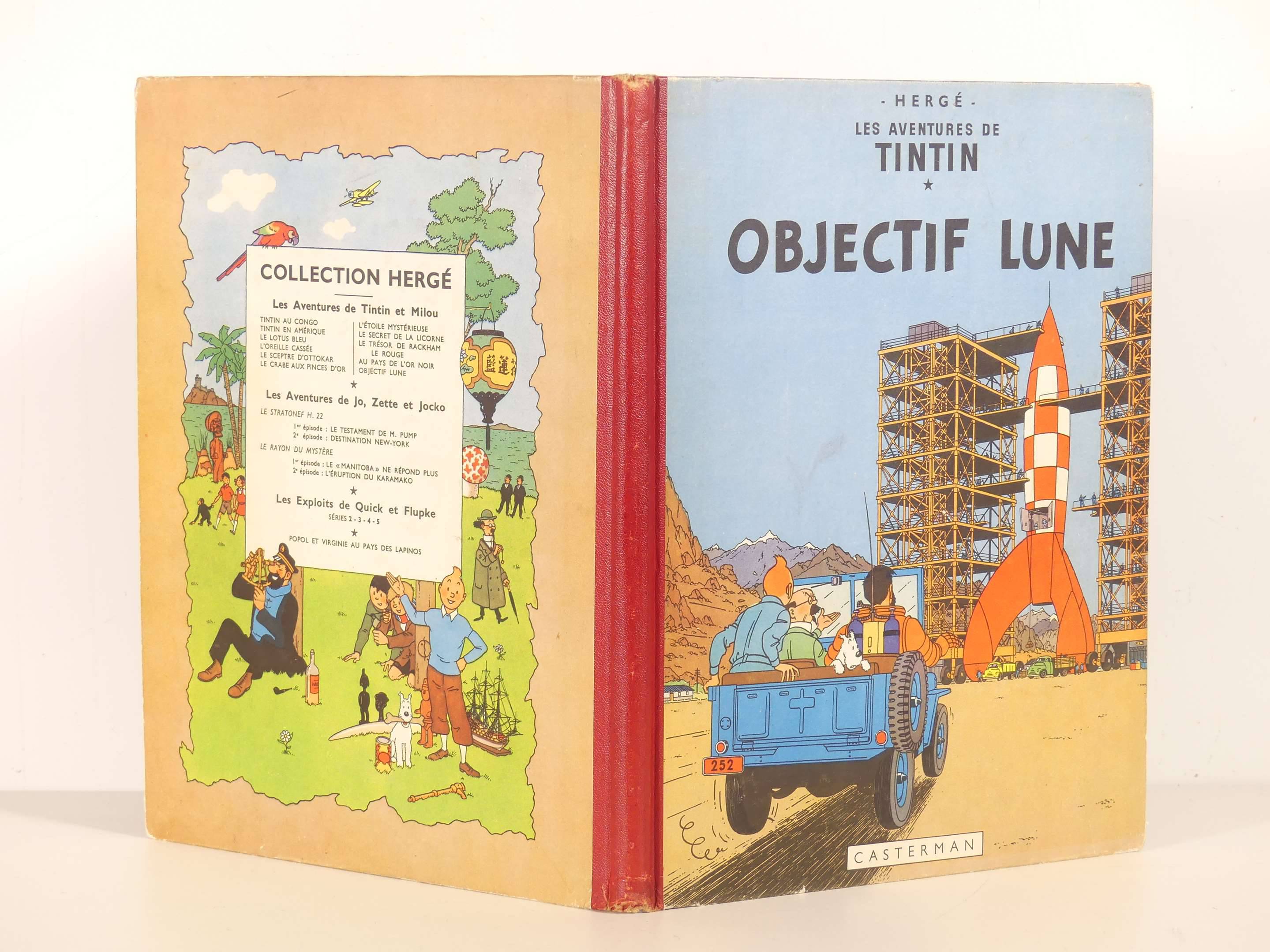  LES AVENTURES DE TINTIN - OBJECTIF LUNE - Hergé - Livres