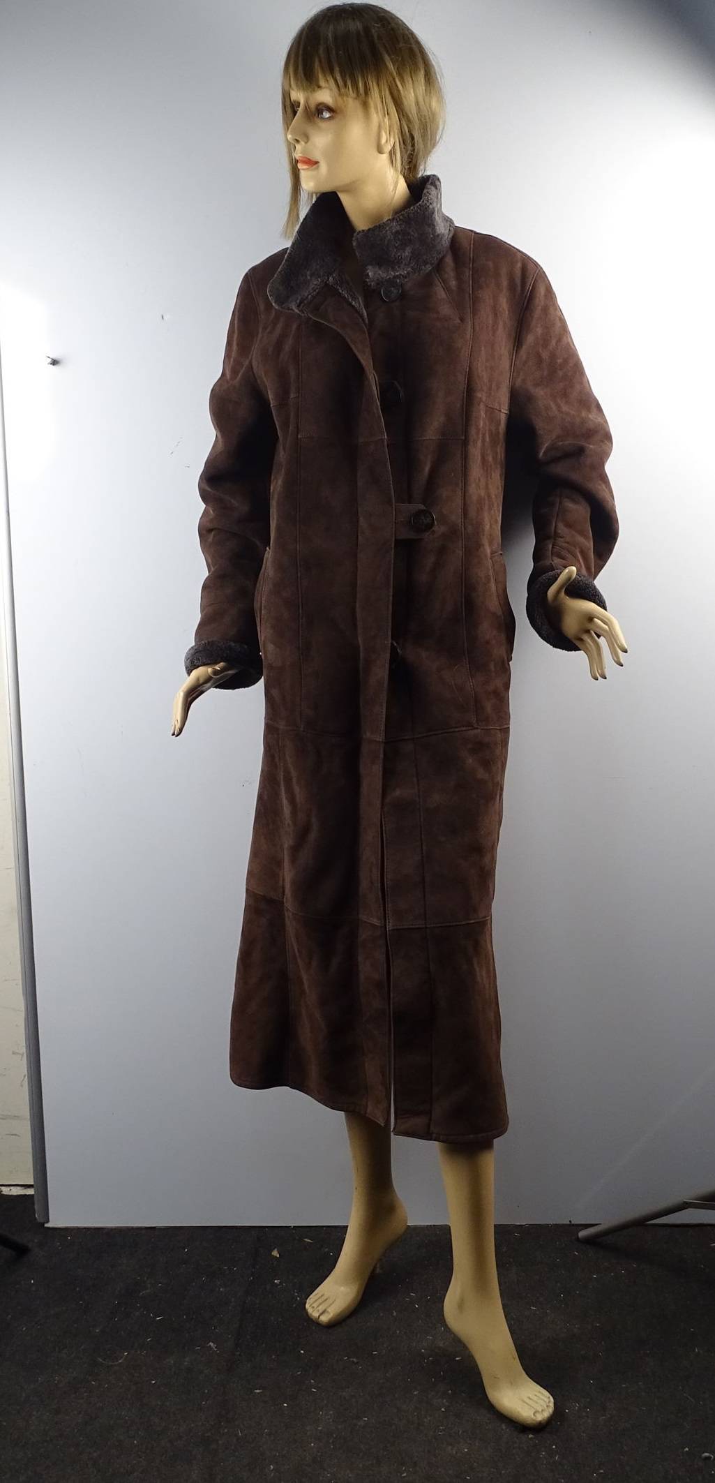 long manteau mouton