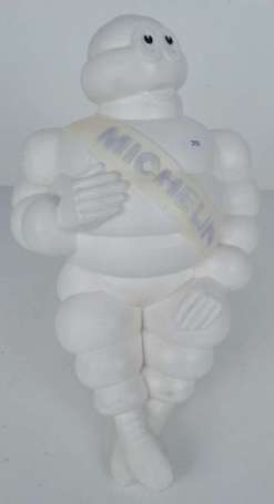 MICHELIN : Bibendum en plastique destiné à être 