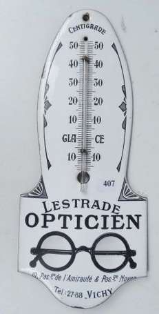 LESTRADE Opticien à Vichy : Thermomètre émaillé 