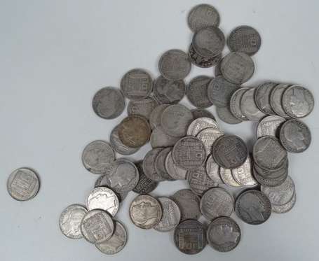 60 pieces 10 Frs Turin argent Circa 1930