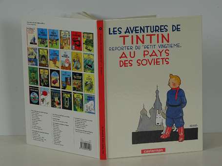 Hergé : Tintin 1 ; Tintin au pays des soviets en 