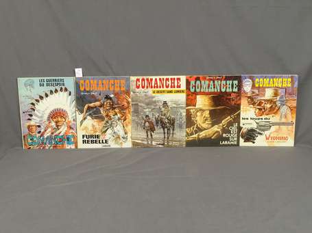 Hermann : Comanche 2, 3, 5 et 6 en rééditions des 