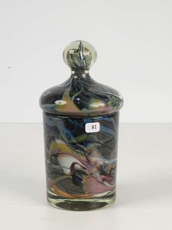 LUZORO Michèle (née en 1943), pot couvert en verre