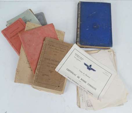 Lot de manuels et documents 