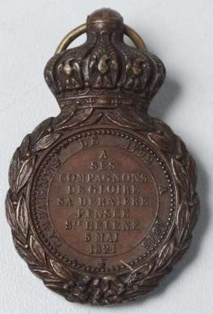 Médaille  Ste Hélène , (manque croix , et ruban)