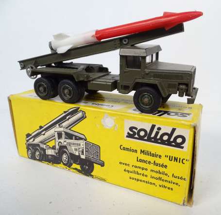 Solido - Unic militaire lance fusée en boite ref 