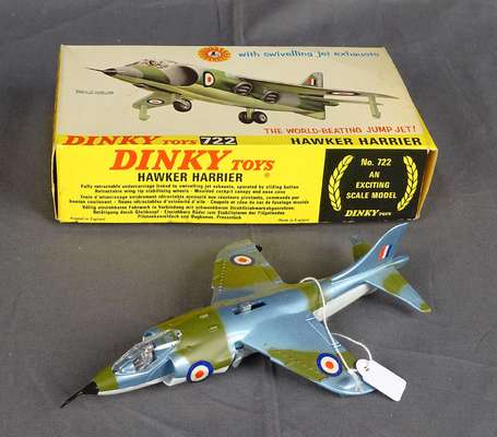 Dinky toys militaire - Avion Hawker Harrier , réf.