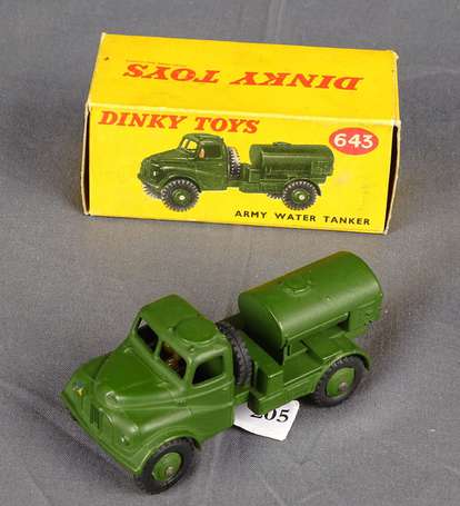 Dinky toys militaire - Army water tanker , neuf en