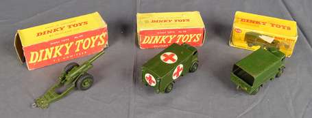 Dinky toys militaire - Lot de 3 véhicules 