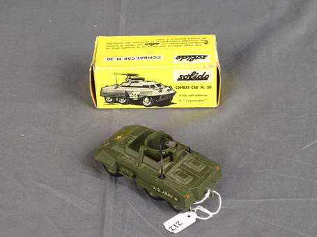Solido militaire -  Combat car ,mitrailleuse 