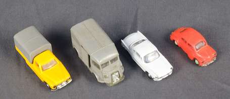 Norev Micro - lot de 4 véhicules 