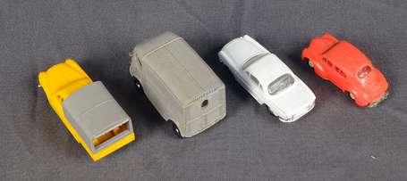 Norev Micro - lot de 4 véhicules 
