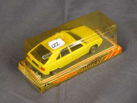 Norev - JET CAR - Citroën BX jaune paille, réf. 