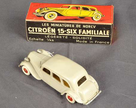 Norev - Boite Lapin - Citroën 15 SIX familiale , 