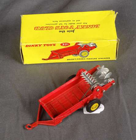 Dinky Toys gb - Remorque Massey Harris réf. 321, 