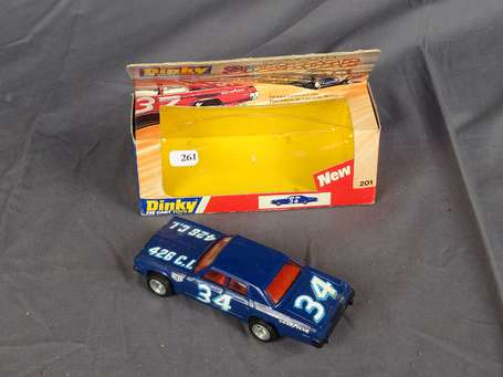 Dinky Toys gb - Plymouth  Stockcar réf. 201 en 