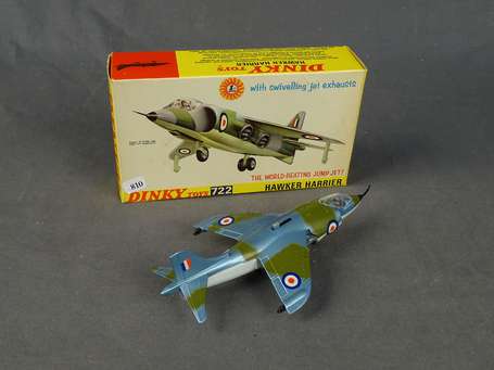 Dinky toys GB-Avion Sea Harrier, neuf boite, ref 