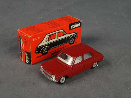Solido-Simca 1100 rouge bordeaux, neuf en boite 