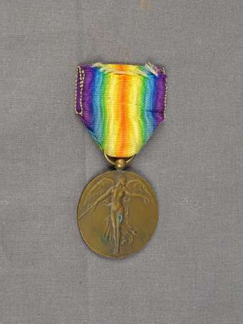 Mil - Médaille Interalliées française, uni face 