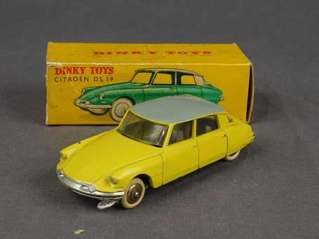 Dinky toys France - Citroen DS 19 - Couleur jaune 