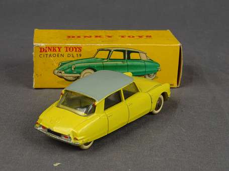 Dinky toys France - Citroen DS 19 - Couleur jaune 