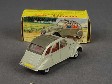 Dinky toys France- Citroen 2ch 1966 - couleur 