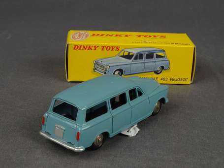 Dinky toys France- Peugeot 403 familiale neuf en 