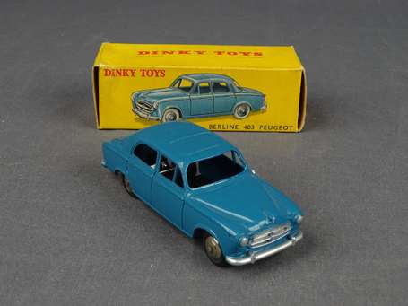 Dinky toys France- Peugeot 403 couleur bleue neuf 