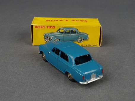 Dinky toys France- Peugeot 403 couleur bleue neuf 