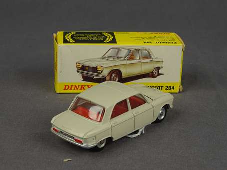 Dinky toys Spain - Peugeot 204 couleur blanche  - 