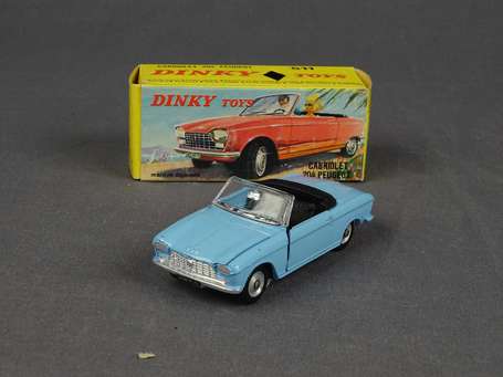 Dinky toys Spain - Peugeot 204  cabriolet couleur 