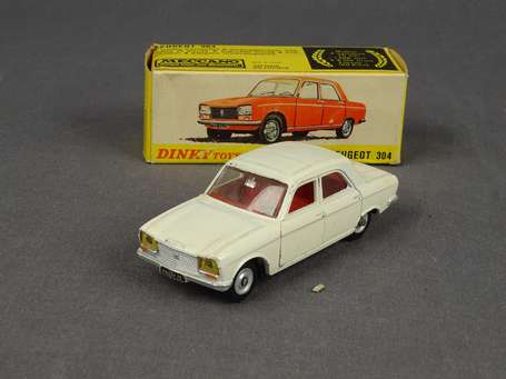 Dinky toys France- Peugeot 304 couleur blanche - 