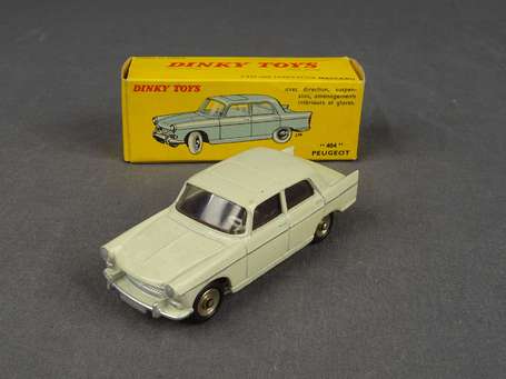 Dinky toys France- Peugeot 404 couleur blanche - 