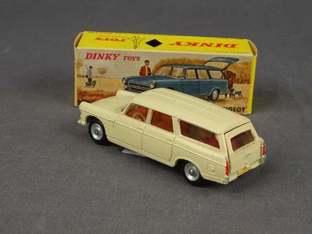 Dinky toys France- Peugeot 404 break couleur blanc