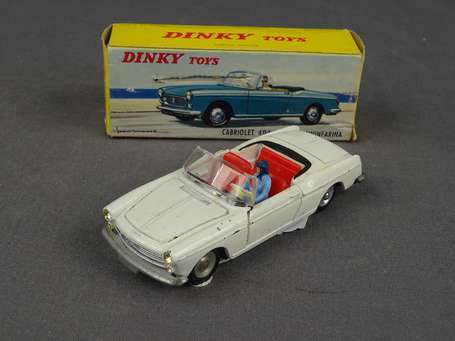 Dinky toys France- Peugeot 404 cabriolet  couleur 