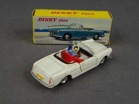 Dinky toys France- Peugeot 404 cabriolet  couleur 